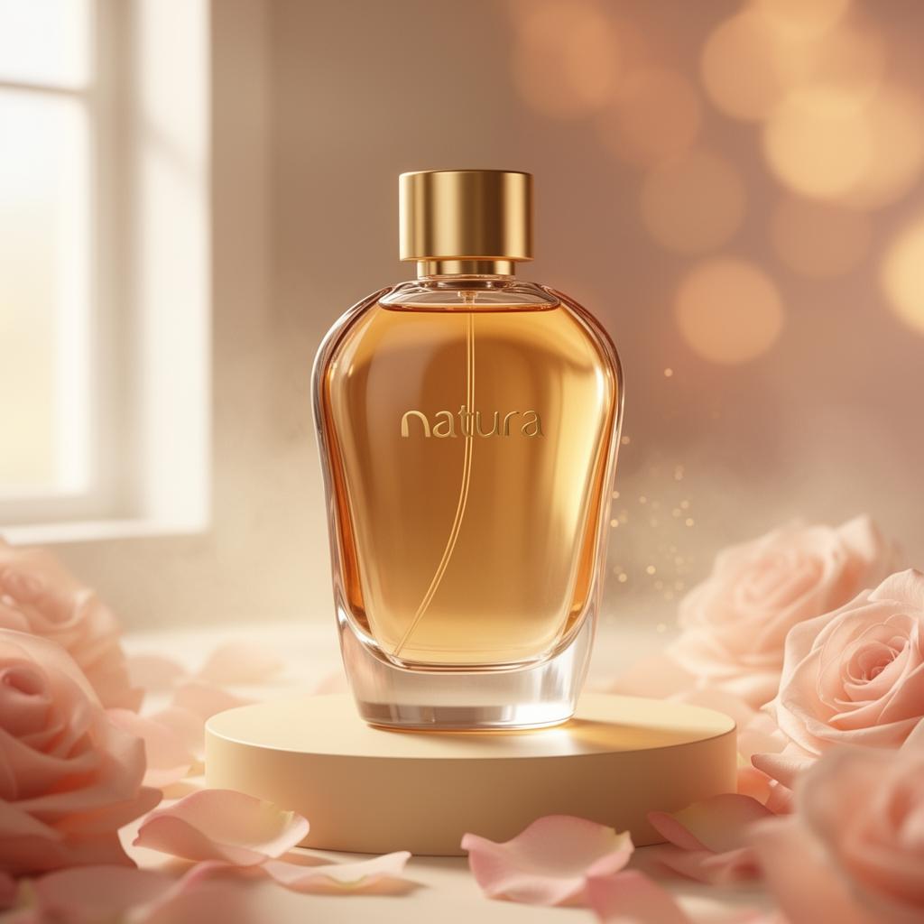 Frasco de perfume da nova coleção Seren Beauty